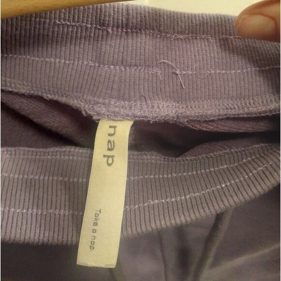 Oversized Drawstring Hem Cotton Sweatshirt and Lounger set Women’s Size Small - Picture 9 of 9